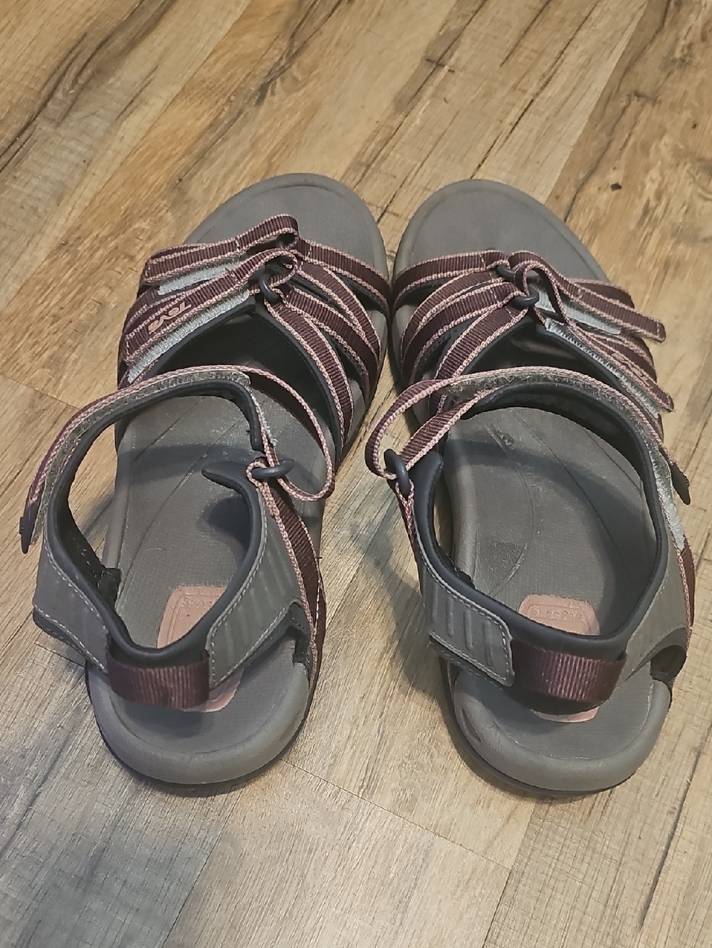 Teva Tirra Purple Womens Strappy Sport Sandels Size 9 - Picture 2 of 6